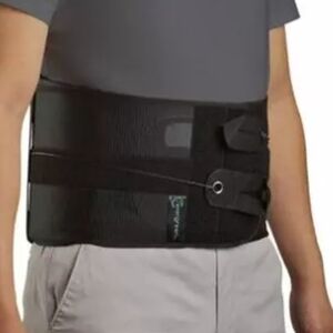 Black Back Support Brace